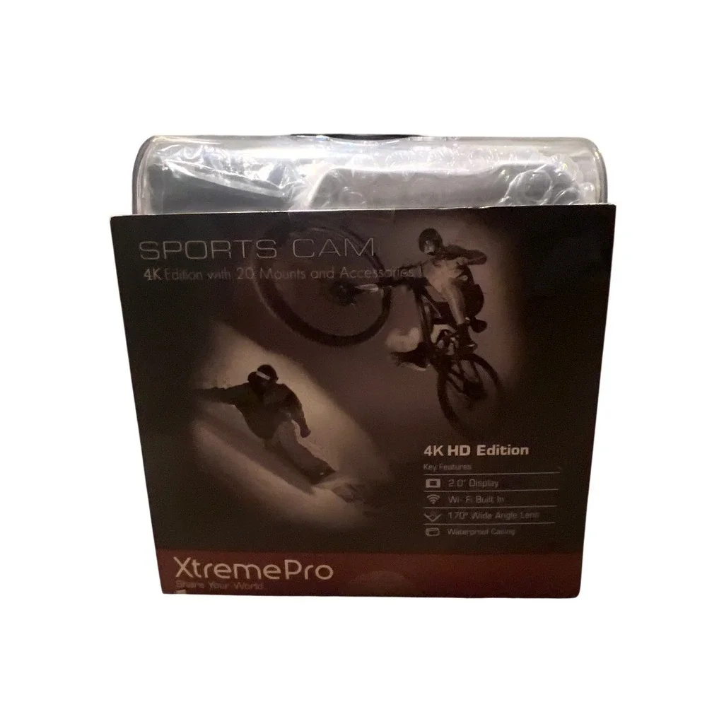XtremePro Sports Cam 4K HDEdition Wifi 20 Mounts Accessories Waterproof Outdoors